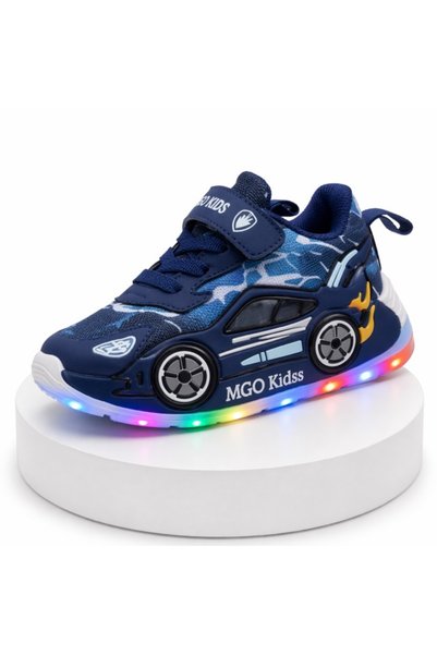 Superbaby Светещи маратонки за момчета - Подаръчна кутия, различни модели, 1 бр.