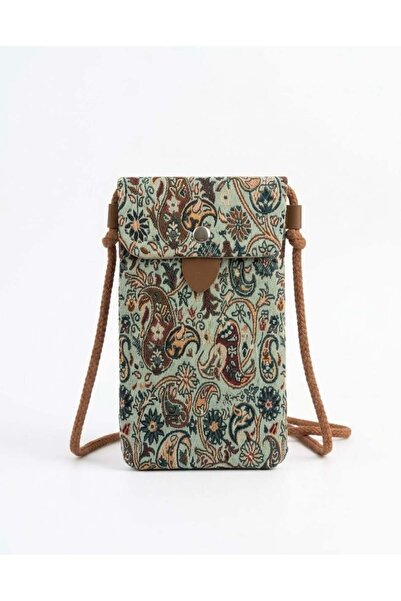 Monte Lui Women's Phone Bag with Ethnic Pattern Cover 2