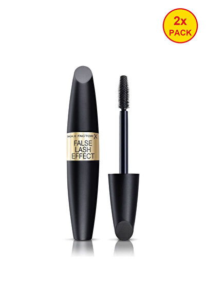 Max Factor Двойна опаковка водоустойчива черна спирала - Ефект на изкуствени ...