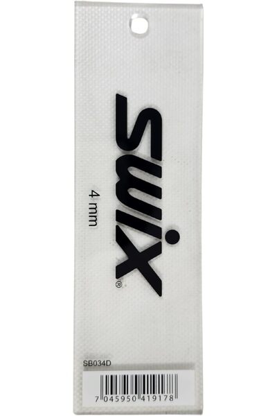 SWIX Wax Scraper Snowboard and Wide Ski (4mm Thick)