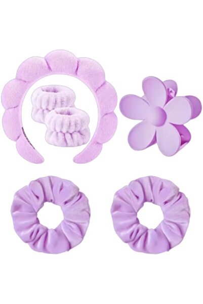 reelegant Hair Hoops,Spa Headband for Washing Face Makeup Bathing Skin Care,P...