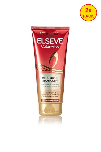 L'Oreal Paris 2x Συσκευασία L'Oréal Paris Elseve Plus Than Σαμπουάν - Πλύσιμο...
