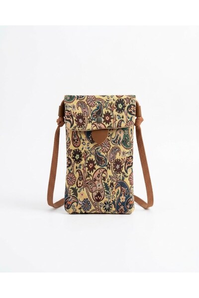 Monte Lui Women's Phone Bag with Ethnic Pattern Cover 7