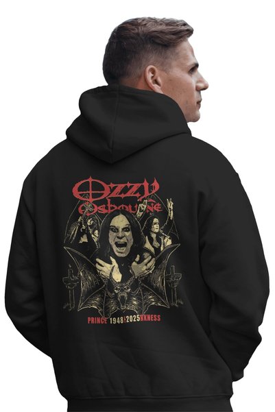 SEVBANO Ozzy Osbourne Black Sabbath Rock Metal Music Group Hanorac cu glugă p...