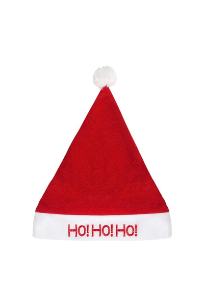 OEM Căciulă de Crăciun HO HO HO 40 cm – Accesoriu Festiv cu LED