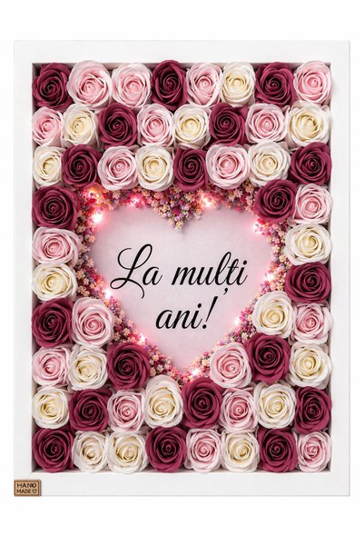 VicVi Handmade Tablou floral decorativ