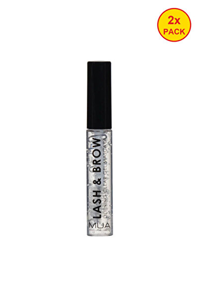 MUA Makeup Academy 2x PACK Gel Mascara for Lashes and Eyebrows