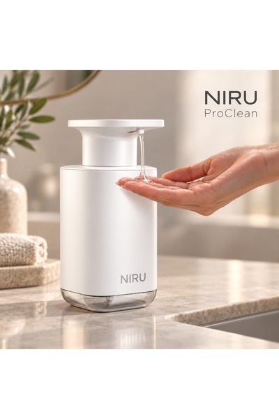 Niru Dozator automat săpun lichid ProClean™, senzor fără atingere, 450 ml, US...