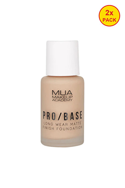 MUA Makeup Academy Pachet de 2 Fond de ten Pro Base Long Wear cu finisaj mat ...