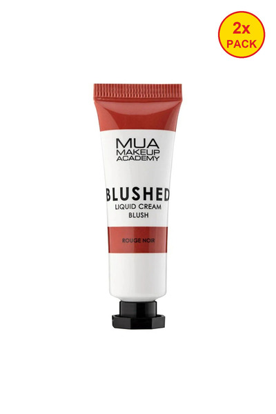 MUA Makeup Academy 2x PACK Liquid Cream Blush – Rouge Noir