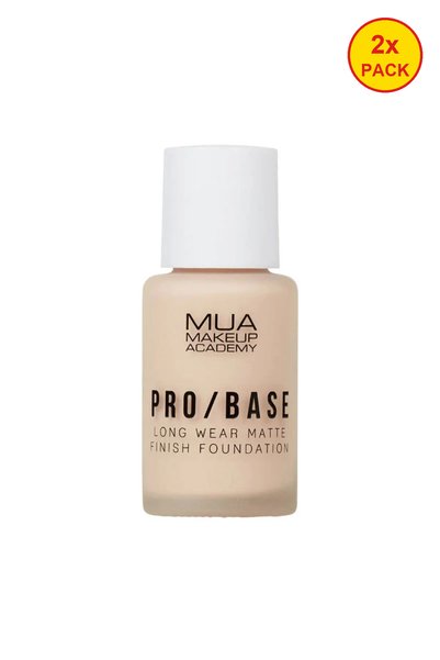 MUA Makeup Academy Двоен пакет Pro Base Дълготраен матов финиш - 102