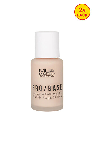 MUA Makeup Academy Pachet de 2 Fond de ten Pro Base Long Wear Matte Finish – 120