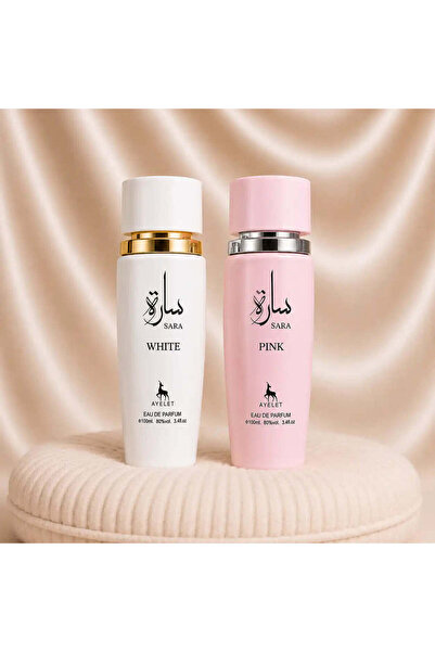 ZEIRA Set de 2 parfumuri orientale pentru femei - Sara White + Sara Pink