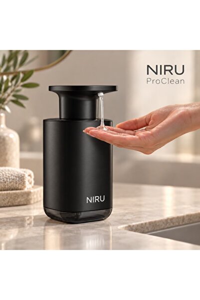 Niru Dozator automat săpun lichid ProClean™, senzor fără atingere, 450 ml, US...