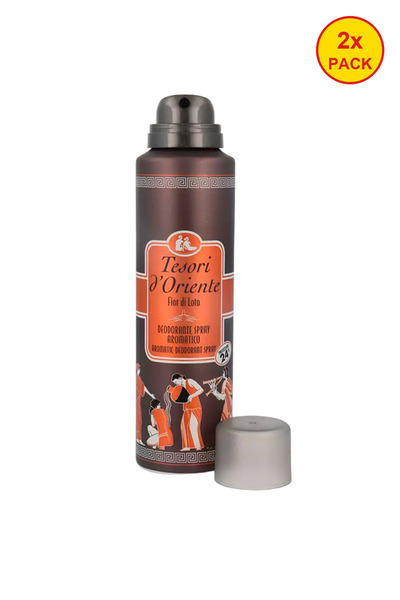 Tesori d'Oriente 2x PACK WOMAN DEO SPRAY LOTUS FL 150ML