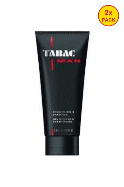 Tabac 2x PACK Ανδρικό Αφρόλουτρο & Σαμπουάν, 200 ml