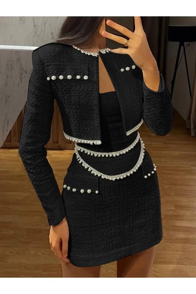Havens GİNZA PREMİUM ELBİSE CEKET SET