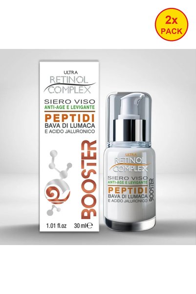 Retinol Complex Двойна опаковка: Серум-усилвател с пептиди и секретия от охлю...