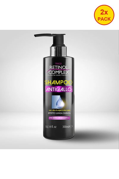 Retinol Complex 2x PACK Anti-Yellow Shampoo - 300 ml