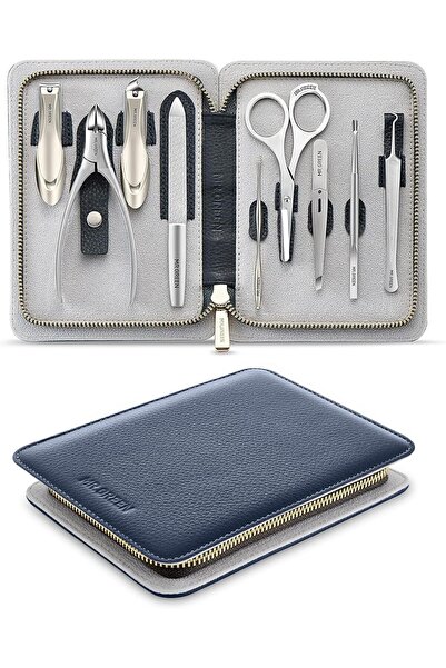 GENERAL MR.GREEN 9 in 1 Manicure Set Pedicure Kit, German Stainless Steel Nai...