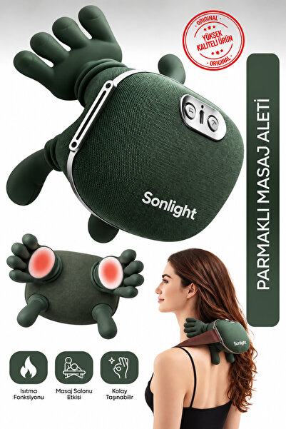 Sonlight Parmaklı Boyun ve Omuz Masaj Aleti – Isıtmalı Masaj Deneyimi