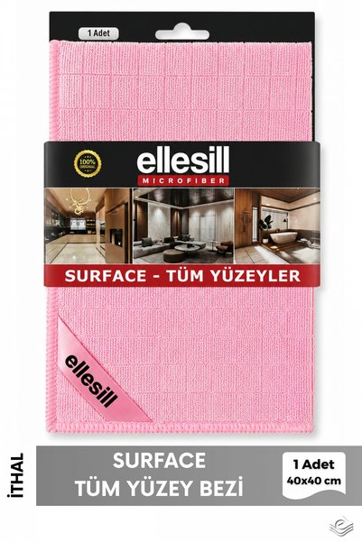 Ellesill Surface All Surface Cloth - Pink Color 40X40 cm