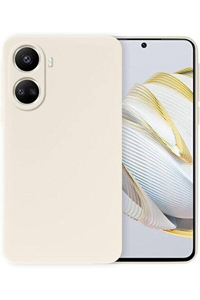 GENERAL Silicone Phone Case for Huawei Nova 10 SE, Protective Cover,White.