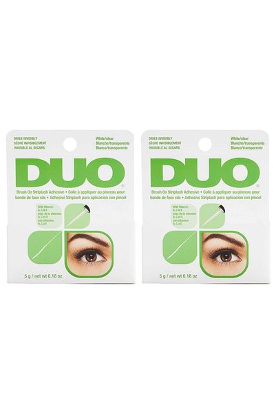 3DArtDuo لاصق رموش شفاف من دوو - لاصق رموش مقاوم للماء مع فيتامينات أ، ج، وإ،...