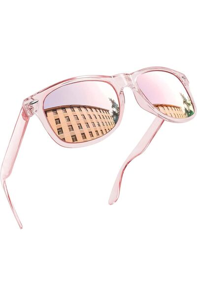 Generic Square Sunglasses Men Women Polarized UV400 Protection Sun Glasses