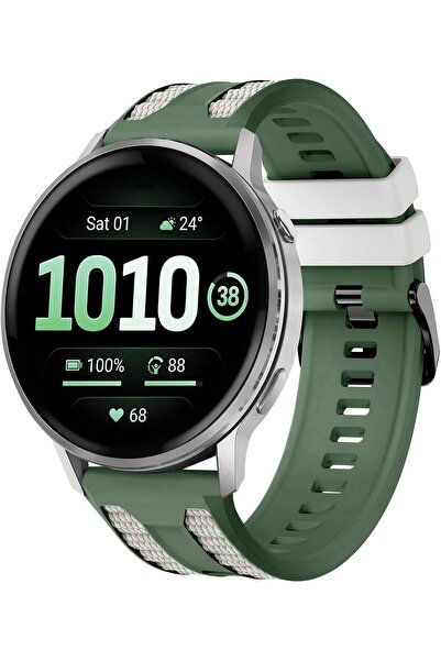 Generic 22mm Dual-color Strap Compatible with Huawei Watch GT 6 Strap 46mm，Ho...