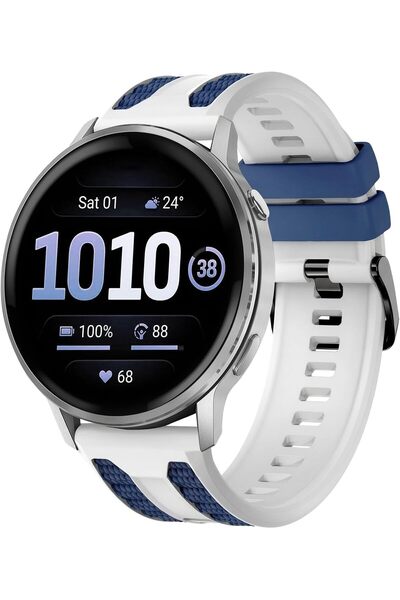 Generic 22mm Dual-color Strap Compatible with Huawei Watch GT 6 Strap 46mm，Ho...