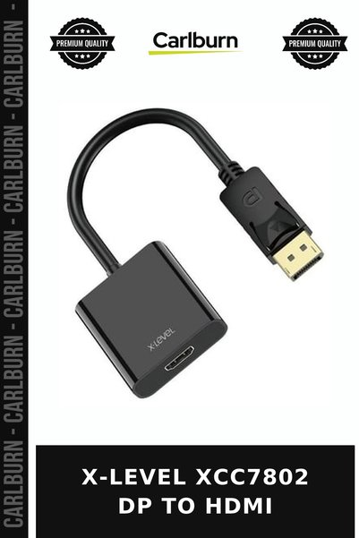 Carlburn X-Level Xcc7802 Dp to HDMI Desktop Computer Display Connection Cable