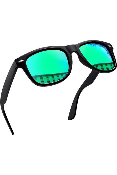 Generic Square Sunglasses Men Women Polarized UV400 Protection Sun Glasses