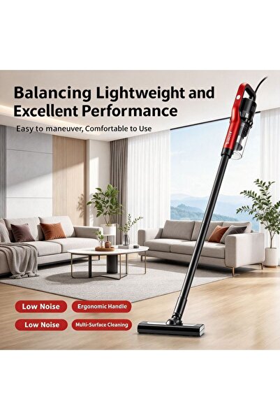 SOKANY SK-13034 3 IN 1 Stick Vacuum Cleaner, 2600W High Power 20KPA Strong Su...