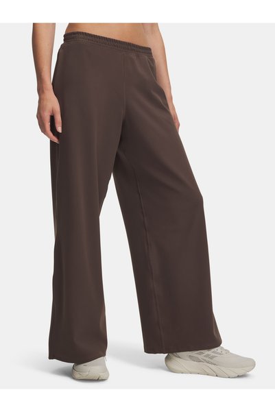 Under Armour Pantaloni largi Motion - Pantaloni sport de damă, Maro