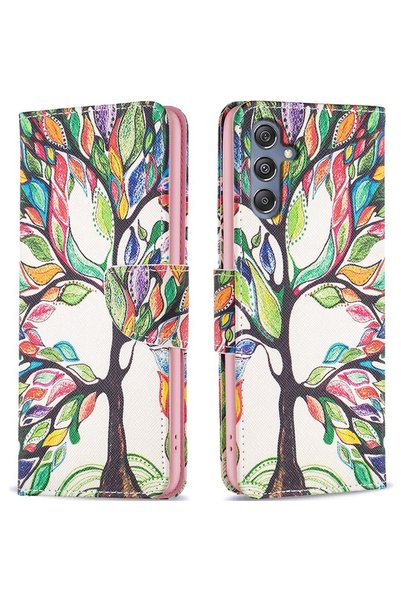 XGSM Husă tip carte pentru Samsung Galaxy M34, Portofel, Arborele Vieții