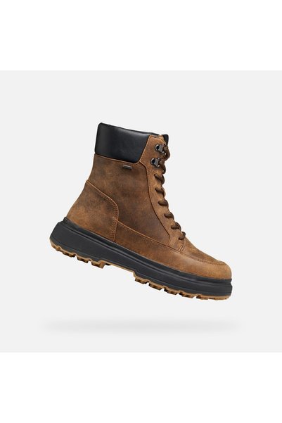 Geox Lamidie - Botine de damă, Maro închis