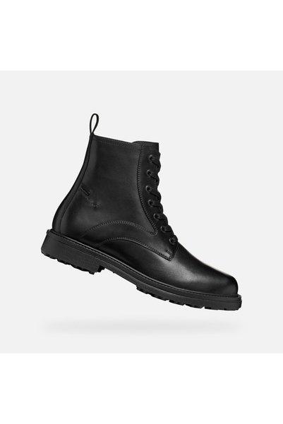 Geox Lagorai + Grip B A - Ghete bărbătești, negre