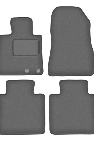 Wielganizator Covorașe auto din velur grafit pentru: Nissan Note II hatchback...