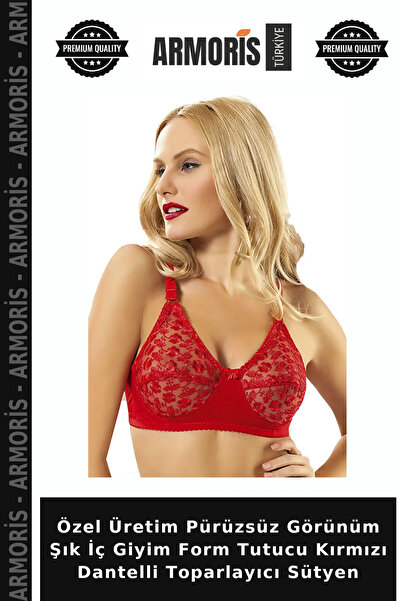 Armoris Special Edition Smooth Look Stylish Underwear Form Holder Red Lace Ga...