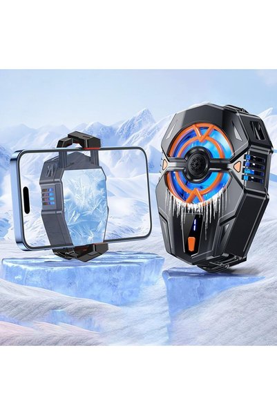 Arabest Portable Phone Cooler with LED Temperature Display,3-Speed Adjustable...