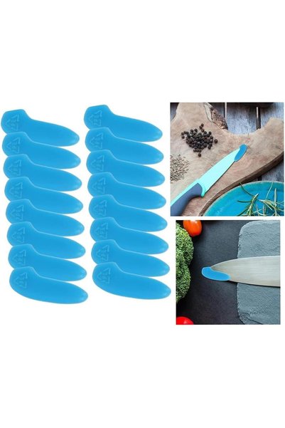 Arabest 30-Piece Plastic Cutting Tool Tip Protectors,Universal Blade Edge Gua...