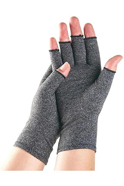 Arabest Arthritis Compression Gloves for Men and Women,Fingerless Design for ...