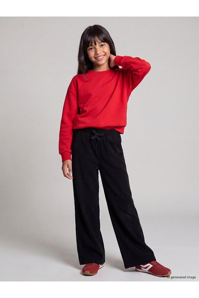 LC Waikiki I Wide-Legged Girls' Velvet Pants from Freezen Store