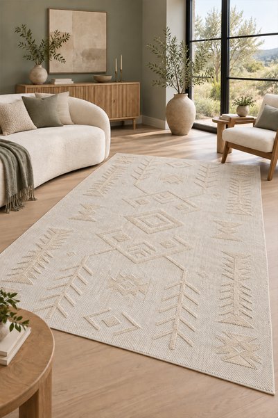 spectra home Tempo 240 Tribal Geometric Sisal Carpet