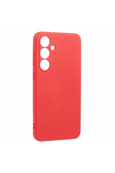 OEM Θήκη Σιλικόνης TPU για Samsung Galaxy S24 FE - Κόκκινο