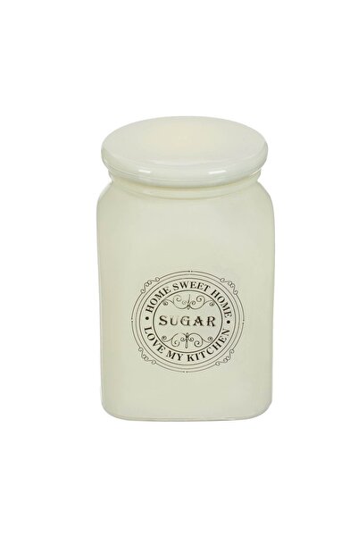 OEM Recipient pentru Zahar din Sticlă Ecru Sweet Home Sugar – 900 ml – Închid...