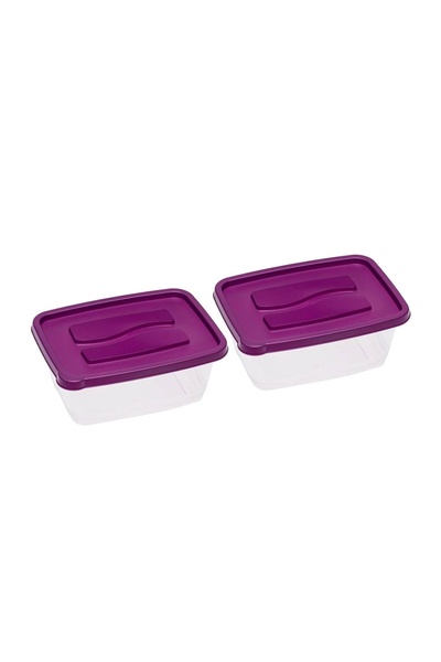 OEM Recipiente Alimente Mov Transparente 2.3 L – 2buc – Depozitare și Organiz...