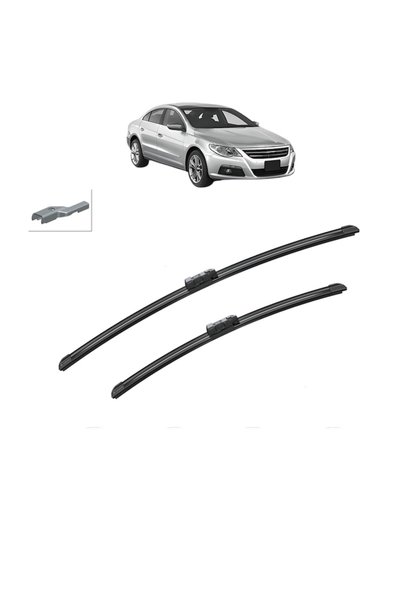 Bosch Комплект от 2 чистачки за Volkswagen PASSAT CC B6 (357) 2008-2012, Пред...