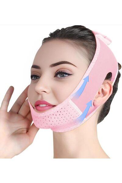 Arabest Double Chin Reducer and V Line Lifting Mask,Face Slimming Chin Strap ...